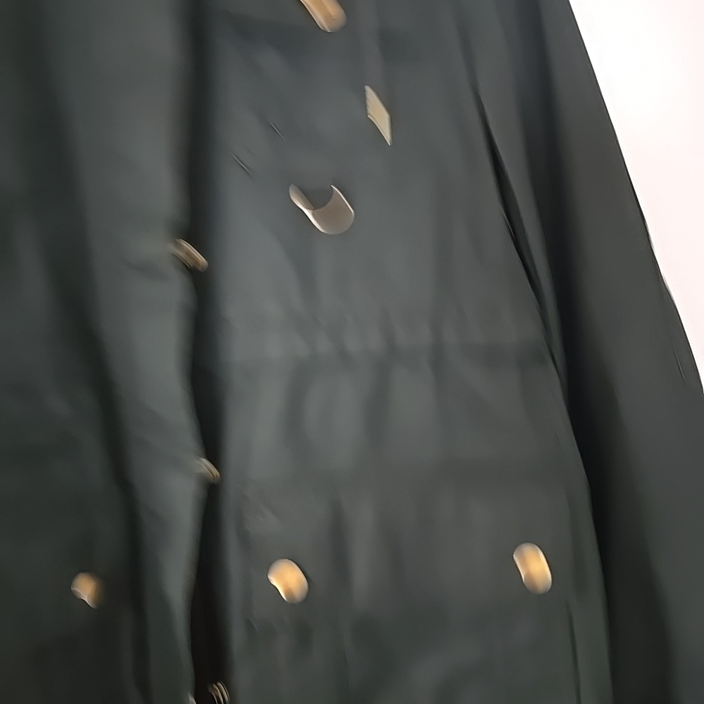 J. Crew Downtown Field Jacket XXS Army Green - Classic Utility Chore Coat Gold H - Picture 8 of 14